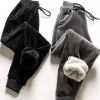 Warm Solid Fleece Lined Legging - Image 5