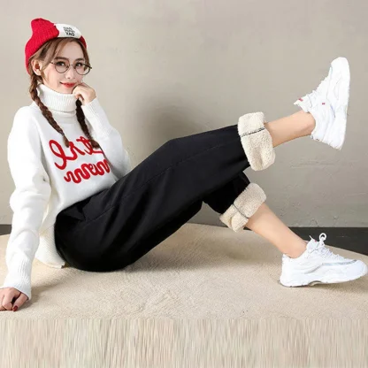Elastic Waist Fleece Lined Leggings