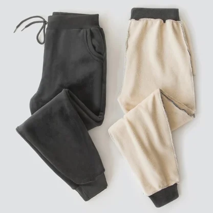Warm Solid Fleece Lined Legging - Image 6