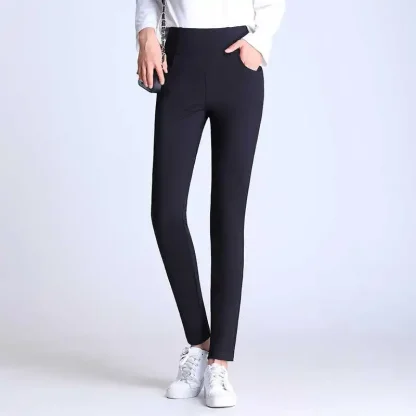 High-waist Fleece Lined Legging - Image 3