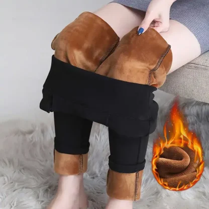 High-waist Fleece Lined Legging - Image 6