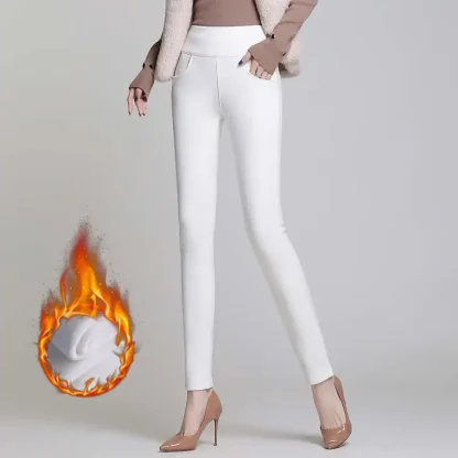 High-waist Fleece Lined Legging - Image 5