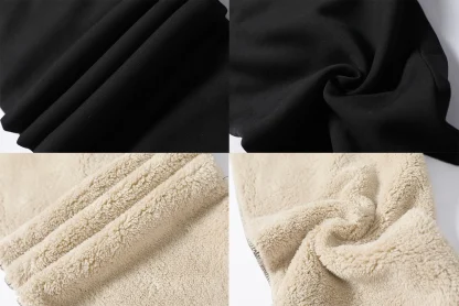 Men's Warm Fleece Lined Leggings - Image 5