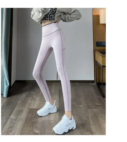 Tummy Control Fleece Lined Leggings - Image 5