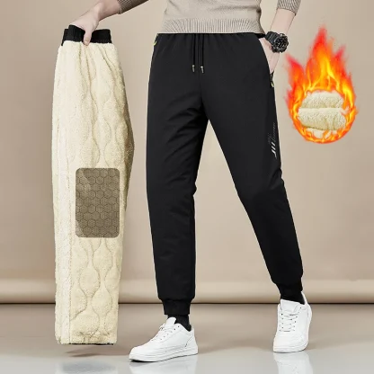 Men's Cozy Fleece Lined Leggings - Image 6