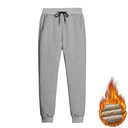 Comfy Solid Fleece Lined Leggings - Image 2