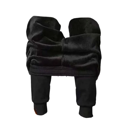 Zip Pocket Fleece Lined Legging - Image 5