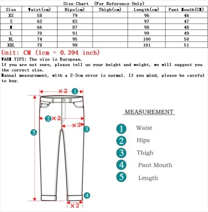 Flared Denim Fleece Lined Legging - Image 7