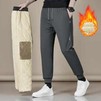 Men's Cozy Fleece Lined Leggings - Image 4