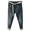 Trendy Denim Fleece Lined Legging