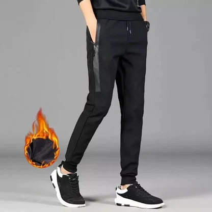 Zip Pocket Fleece Lined Legging - Image 2