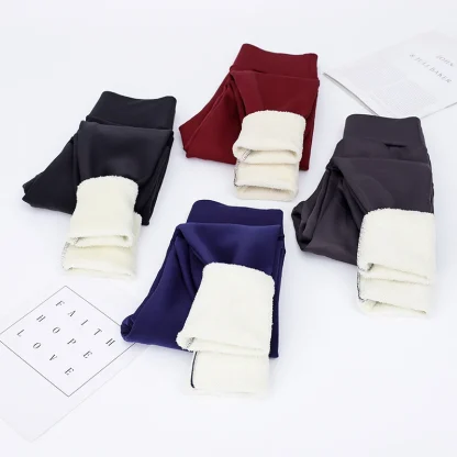 Cozy Thick Fleece Lined Leggings - Image 6