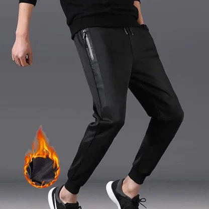 Zip Pocket Fleece Lined Legging - Image 3