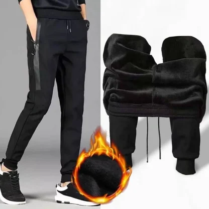 Zip Pocket Fleece Lined Legging - Image 4