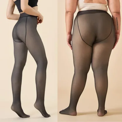 Sexy Stretchy Fleece Lined Leggings - Image 6