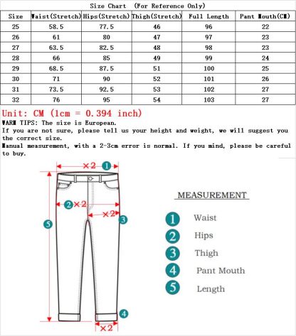 Thick Denim Fleece Lined Leggings - Image 7