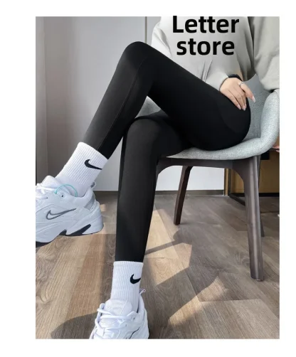 Tummy Control Fleece Lined Leggings - Image 6