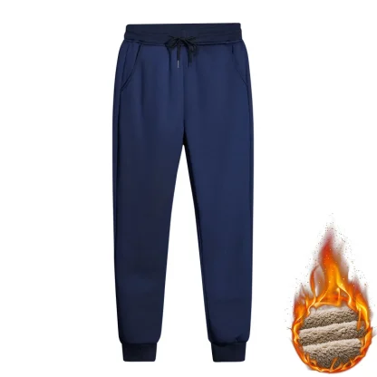 Comfy Solid Fleece Lined Leggings - Image 4