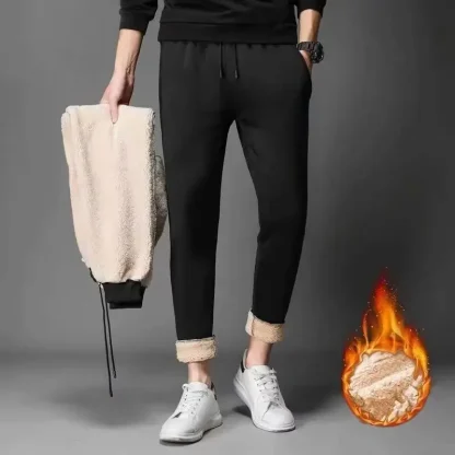 Drawstring Waist Fleece Lined Leggings