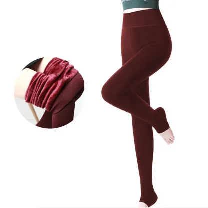 Extra Thick Fleece Lined Leggings - Image 5