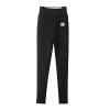 High-waist Solid Fleece Lined Leggings - Image 6
