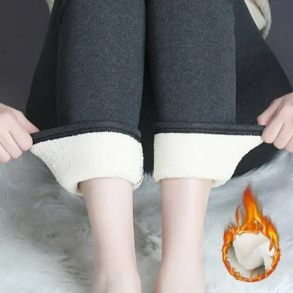 Cozy Warm Fleece Lined Leggings - Image 2