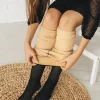 Fake See-through Fleece Lined Leggings - Image 5