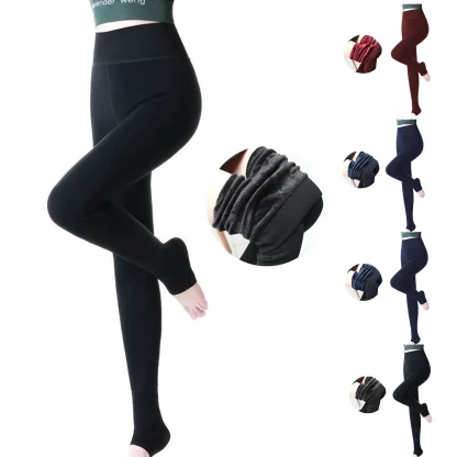 Extra Thick Fleece Lined Leggings - Image 6